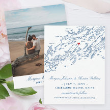 Ilha Chebeague Maine Elegant Salve a Data