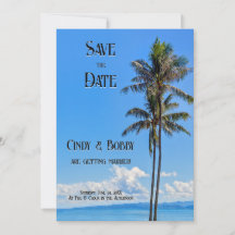 Ilha Tropical, Palmeiras, Mares Azuis, Casamento S