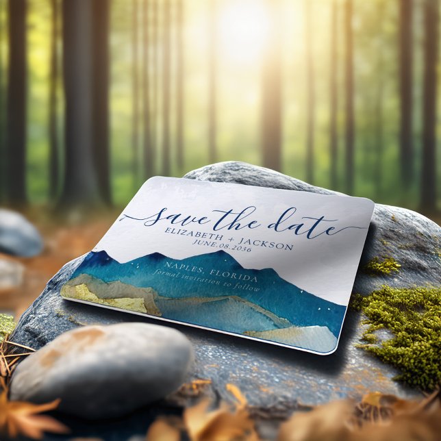 Reserve A Data Imagem de Casamento Exterior das Montanhas de Ouro (Criador carregado)