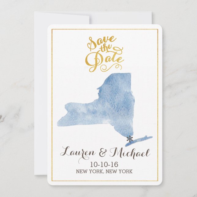 Reserve A Data Imagem do Estado de Massachusetts Salve a Data (Frente)