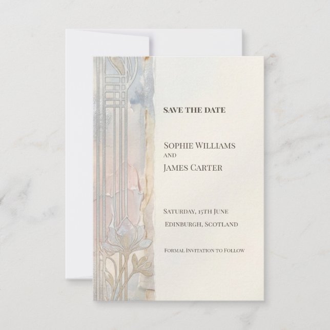 Reserve A Data Ivory Gold Nouveau Salve O Dia (Frente)