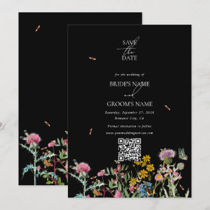 Reserve A Data Jardim de Flores Silvestres Aquarela Casamento Pre