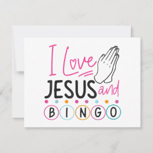 Reserve A Data Jogador de Bingo Jesus Fé Cristã Eu Amo Jesus An