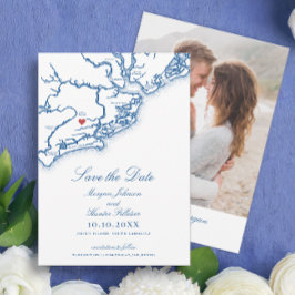 Reserve A Data Johns Island SC Map Elegant Navy Blue Wedding