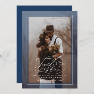 Reserve A Data Junto com um Elegante, salve a foto da data