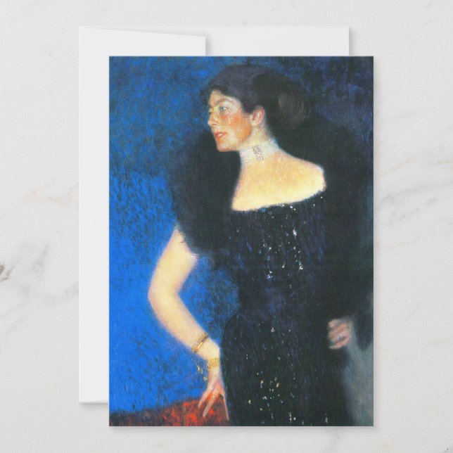 Reserve A Data Klimt Retrato da Rosa von Rosthorn-Friedmann (Frente)