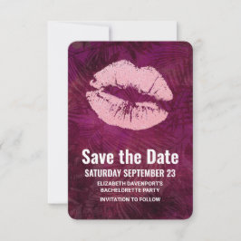 Reserve A Data Lábios Brilhantes Rosa Sexy Glamour de Despedida d
