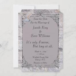 Reserve A Data Labirinto É o único casamento para sempre Salve a 