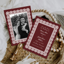 Lace Doily Vintage Style Photo Wedding