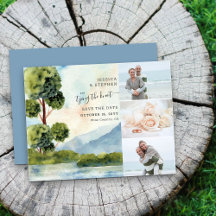 Lago Evergreen Watercolor 3 Foto Salvar A Data