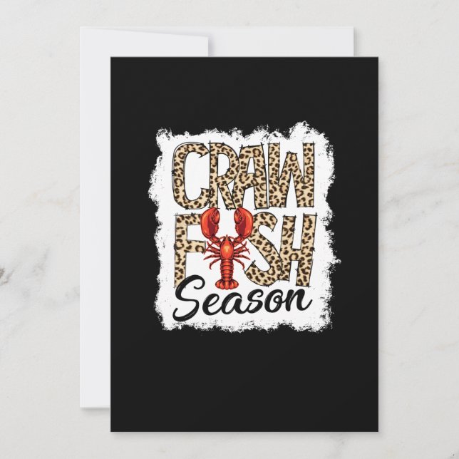 Reserve A Data Lagosta Sangrada Estação Leopardo Crawfish Boi (Frente)