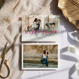 Reserve A Data Lágrimas felizes   Foto em branco Salvar data