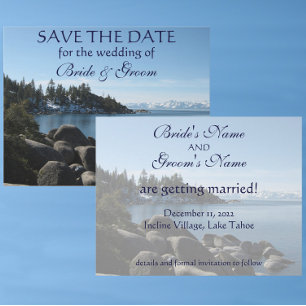 Reserve A Data Lake Tahoe Save-the-Date