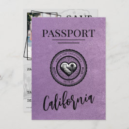 Reserve A Data Lavanda California Passport Salvar a Data