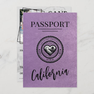 Reserve A Data Lavanda California Passport Salvar a Data
