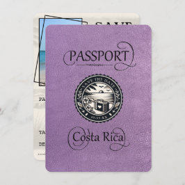 Reserve A Data Lavanda Passaporte Costa Rica