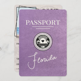 Reserve A Data Lavanda Purple Florida Passport Salvar a Data