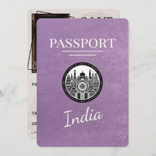 Reserve A Data Lavanda Purple India Passport Salvar Data