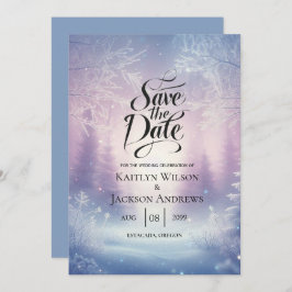 Reserve A Data Lavanda Winter Snowfall Serenade Weding