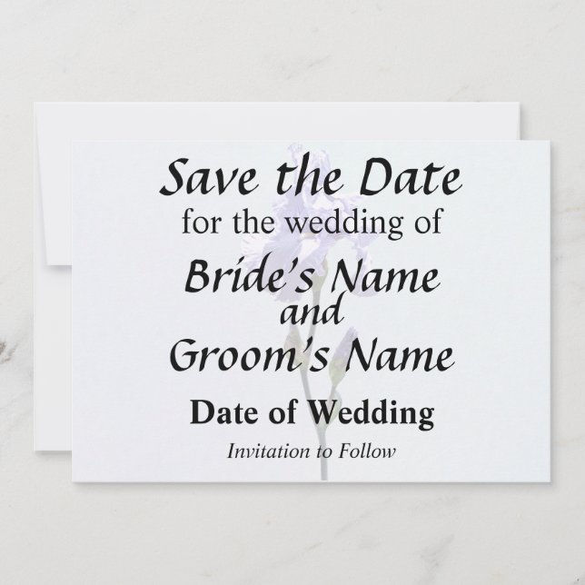 Reserve A Data Lavender Iris and Buds (Frente)