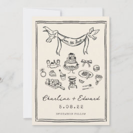 Reserve A Data Letreiro Divertido Desenhado à Mão Salve a data