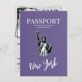 Reserve A Data Lilac Nova Iorque Passport Salvar Data