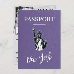 Reserve A Data Lilac Nova Iorque Passport Salvar Data