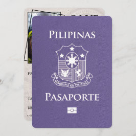 Reserve A Data Lilac Purple PhilippPassport Save Date (Passaporte