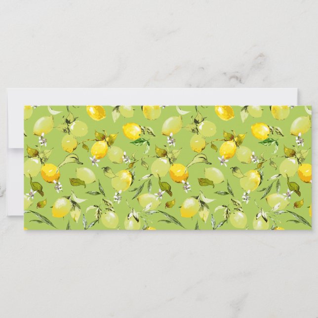 Reserve A Data Limões de aquarelas 22 (Frente)