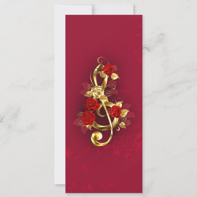 Reserve A Data Limpeza de ouro com Flores Rosa (Frente)