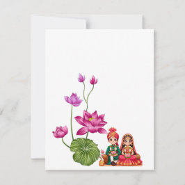 Reserve A Data Lótus, noiva e noivo