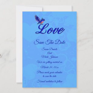 Reserve A Data Love Bluebird Wedding