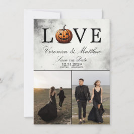 Reserve A Data Love Pumpkin Save The Date Card