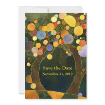 Love Trees Art Nouveau Wedding