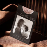 Lua Mística | Foto Cósmica Preta Elegante de Casam