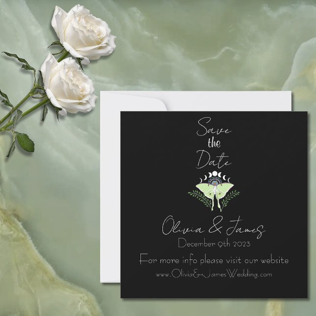 Reserve A Data Luna Moth Moon Phases (Criador carregado)