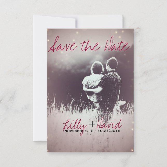 Reserve A Data Luz Esmagadora - Salve a Data (Frente)