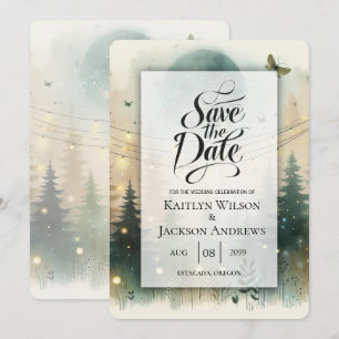 Reserve A Data Luzes de Fadas para Casamento na Floresta de Pinhe