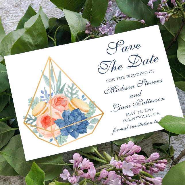 Reserve A Data Macaron Bonito e elegante (Criador carregado)