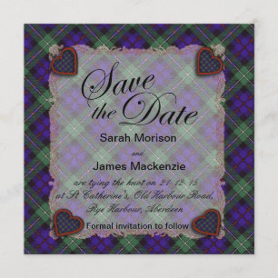 Reserve A Data Mackenzie Scottish clan tartan - Xadrez