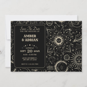 Reserve A Data Magia astrologia boho celestial casamento