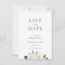 Reserve A Data Magnolia Floral Watercolor
