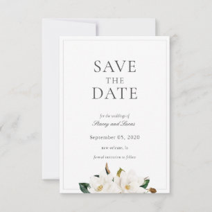 Reserve A Data Magnolia Floral Watercolor
