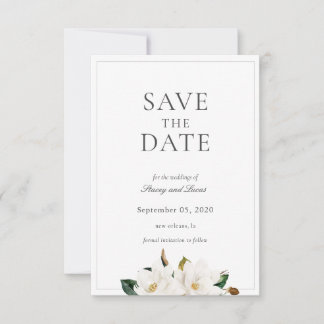 Reserve A Data Magnolia Floral Watercolor