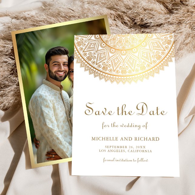 Reserve A Data Mandala de Ouro Branco Fotografia de Casamento Ind (Criador carregado)