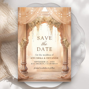 Reserve A Data Mandap Floral Sonho Criativo Casamento Hindu India
