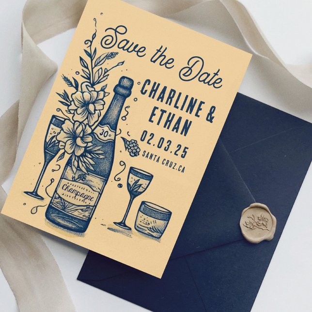 Reserve A Data Manuscrito à mão com funk Guarde a data (Criador carregado)