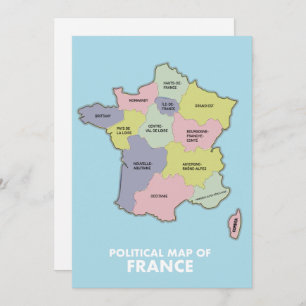 Reserve A Data Mapa político da França