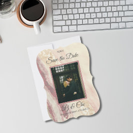 Reserve A Data Marble Elegant Wedding Salvar Data