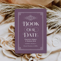 Marcar Nosso Casamento De Cobrir Do Livro De Vinta